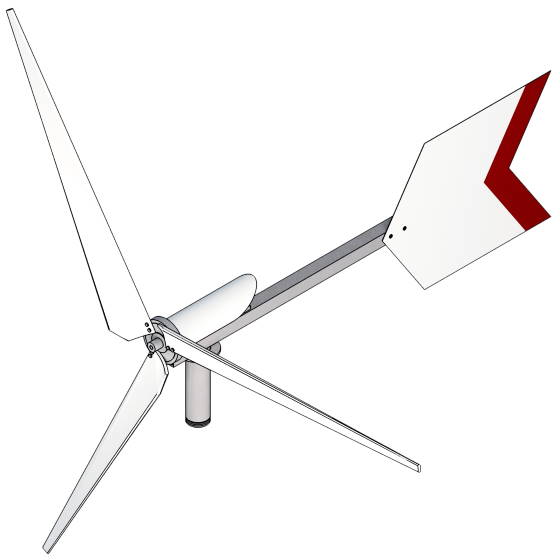 100% Scavenge-able Wind Turbine